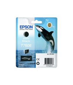 Cartouche d&rsquo;encre originale Epson T7608 noir mat – C13T76084010