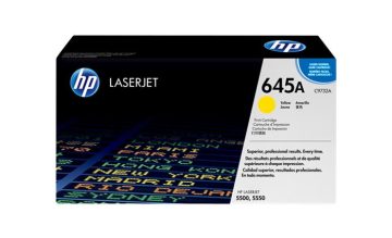 Cartouche de toner original jaune HP C9732A – 645A