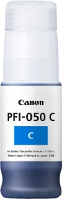 Bouteille d&rsquo;encre cyan originale Canon PFI050 – PFI050C/5699C001