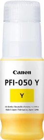 Bouteille d&rsquo;encre jaune originale Canon PFI050 – PFI050Y/5701C001