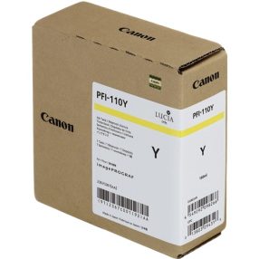 Cartouche d&rsquo;encre jaune originale Canon PFI110 – 2367C001