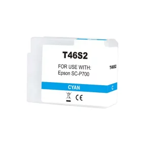 Cartouche compatible Epson T46S2 – C13T46S200 – Cyan