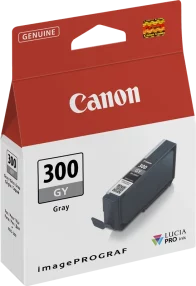 Cartouche d&rsquo;encre originale Canon PFI300 gris – 4200C001/PFI300GY