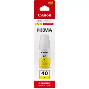 Bouteille d&rsquo;encre jaune originale Canon GI40 – GI40Y/3402C001