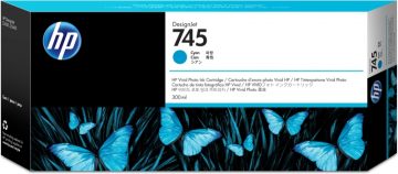 Cartouche d’encre cyan originale HP F9K03A – 745