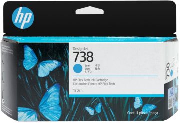 Cartouche d’encre cyan originale HP 498N5A – 738