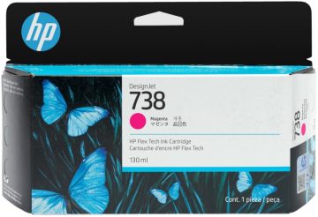 Cartouche d’encre originale magenta HP 498N6A – 738