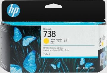 Cartouche d’encre jaune originale HP 498N7A – 738