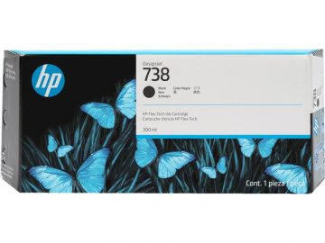Cartouche d’encre noire originale HP 498N8A – 738