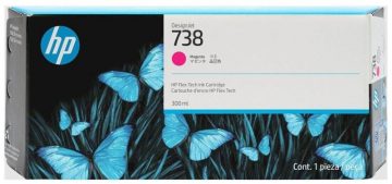 Cartouche d’encre originale magenta HP 676M7A – 738