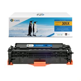 Toner Premium marque G&G compatible HP CE410X / 305X – Noir