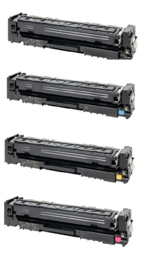 Pack 4 toners compatibles HP W2190X + W2191X + W2192X + W2193X - 219X / 219A - Noir + Cyan + Jaune + Magenta