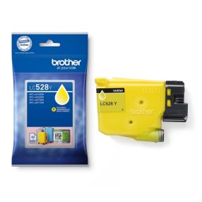 Cartouche d&rsquo;encre jaune originale Brother LC528 – LC528Y