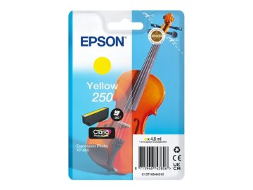 Cartouche d&rsquo;encre originale Epson 250 jaune – C13T16N44010