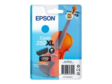 Cartouche d&rsquo;encre cyan originale Epson 250XL – C13T16P24010