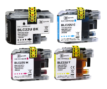 Pack 4 cartouches compatibles Brother LC22U – 4 couleurs