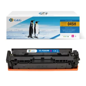 Toner Premium marque G&G compatible Canon 045H – 1244C002 – Magenta