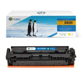 Toner Premium marque G&G compatible Canon 045H – 1243C002 – Jaune