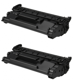 Pack de 2 toners compatibles Canon 057H – 3010C002 – Noir