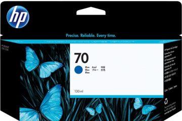 Cartouche d’encre bleue originale HP 70 – C9458A