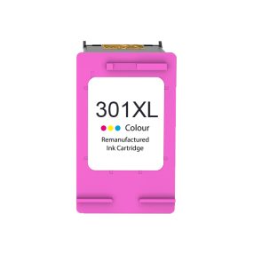 Cartouche d’encre couleur générique HP 301XL – Affiche le niveau d’encre – CH564EE/CH562EE