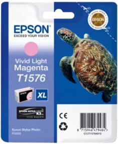 Epson T1576 Magenta Light Cartouche d&rsquo;encre originale – C13T15764010