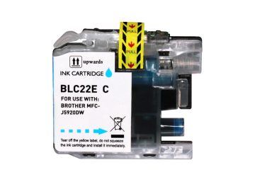Cartouche compatible Brother LC 22EC – Cyan