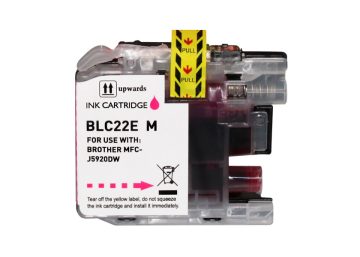 Cartouche compatible Brother LC 22EM – Magenta