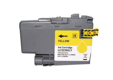Cartouche compatible Brother LC 3235XLY / LC 3233Y – Jaune