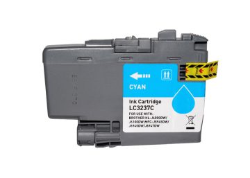 Cartouche compatible Brother LC 3237C – Cyan