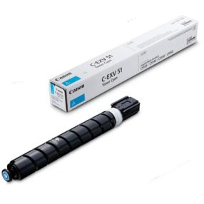 Cartouche de toner cyan originale Canon CEXV51 – 0482C002