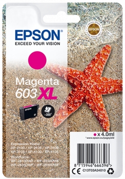 Cartouche originale Epson 603XL - C13T03A34010 - Magenta