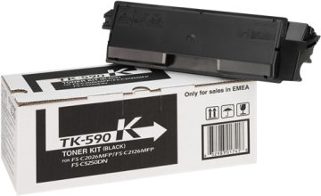 Kyocera TK590 Cartouche de toner original noir – 1T02KV0NL0/TK590K