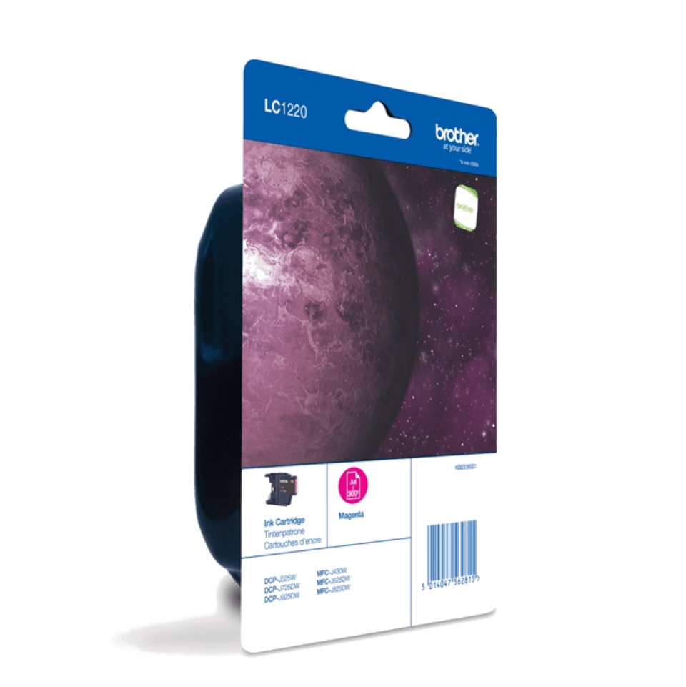Cartouche d'encre originale magenta LC1220 de Brother - LC1220MBP