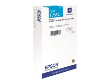 Cartouche d’encre cyan originale Epson T7552 – C13T755240