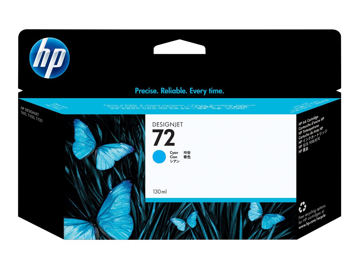 Cartouche d'encre cyan originale HP 72 - C9371A