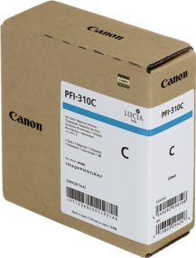 Cartouche d&rsquo;encre cyan originale Canon PFI310 – 2360C001
