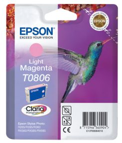Epson T0806 Magenta Light Cartouche d’encre originale – C13T0808064011