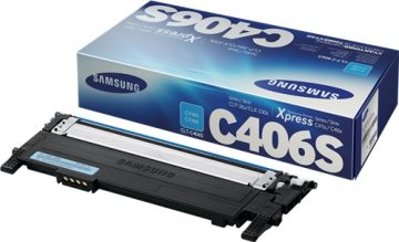 Samsung CLP360/CLX3305 Cartouche de Toner Cyan Originale – CLT-C406S/ST984A