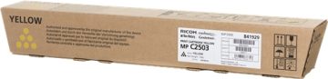 Ricoh Aficio MP-C2503SP/MP-C2003SP/MP-C2011SP Cartouche de toner jaune originale – 841929
