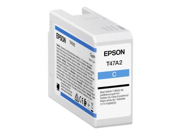 Cartouche d’encre cyan originale Epson T47A2 – C13T47A200