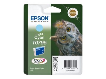Cartouche d’encre cyan clair originale Epson T0795 – C13T07954010