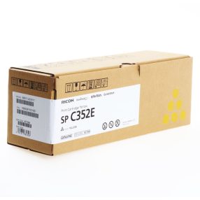 Ricoh SP C352E Cartouche de toner jaune originale – 408218/SP C352E