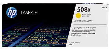 Cartouche de toner original jaune HP CF362X – 508X