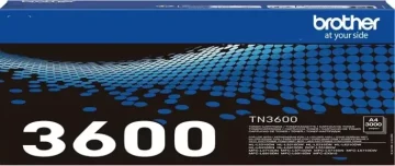 Cartouche de toner originale noire TN3600 de Brother – TN3600