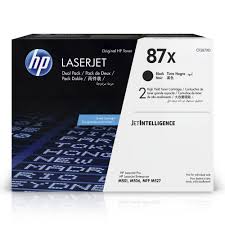 HP CF287XD noir 2 paquets de 2 cartouches de toner originales – 87X