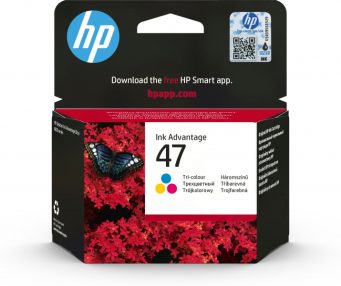 Cartouche d’encre couleur originale HP 6ZD61AE – 47