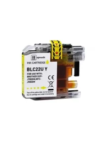 Cartouche compatible Brother LC 22EY – Jaune