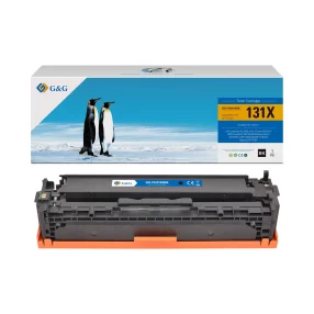 Toner Premium marque G&G compatible HP CF210X / 131X – Noir