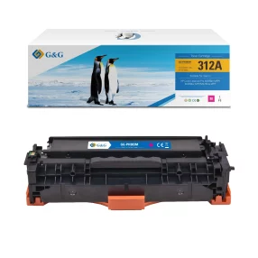 Toner Premium marque G&G compatible HP CF383A – 312A – Magenta